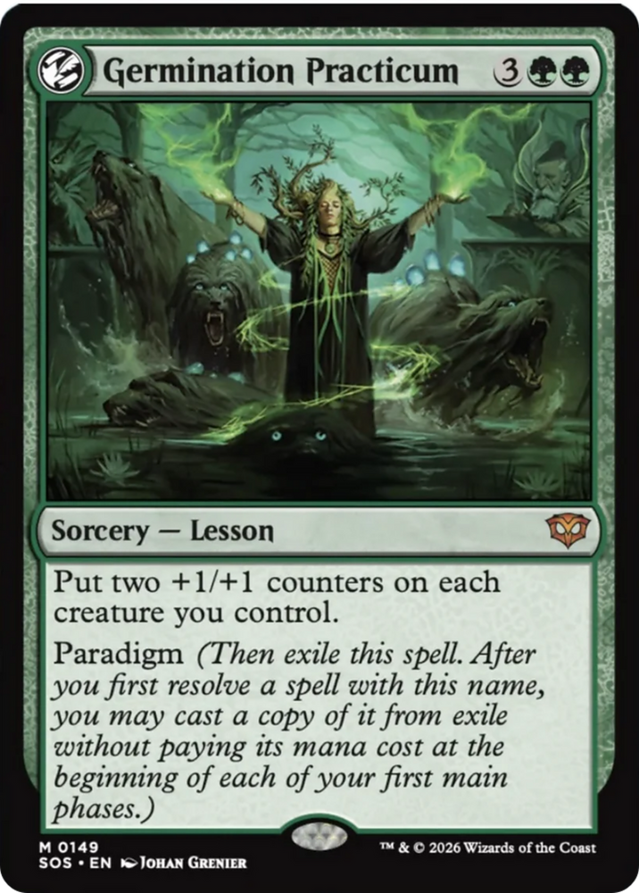Germination Practicum [Secrets of Strixhaven]