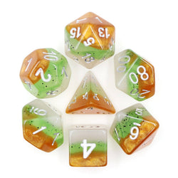 Kiwi Fruit RPG Dice Set