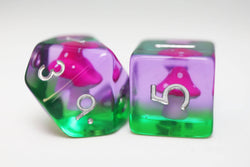 Fae Mushrooms RPG Dice Set