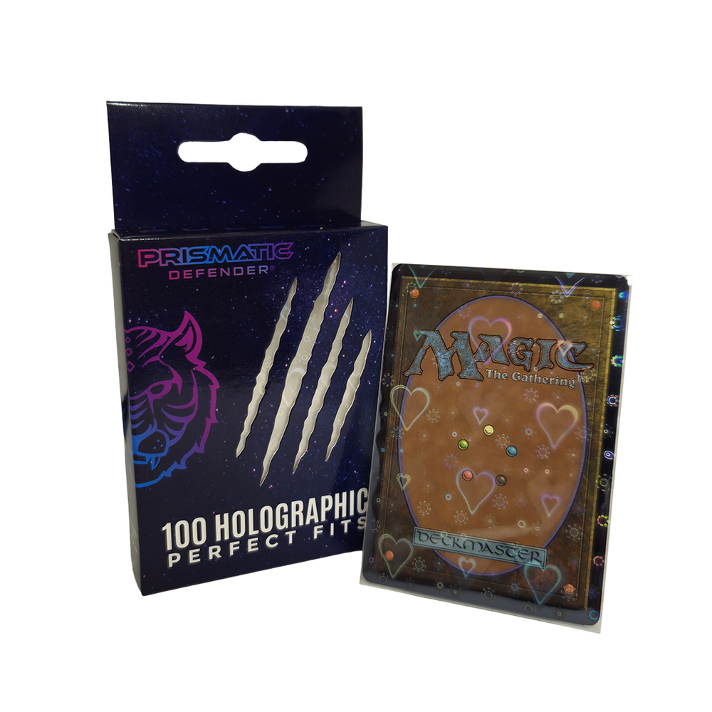 Prismatic Defender Holographic Standard Perfect Fit Sleeves — Particle
