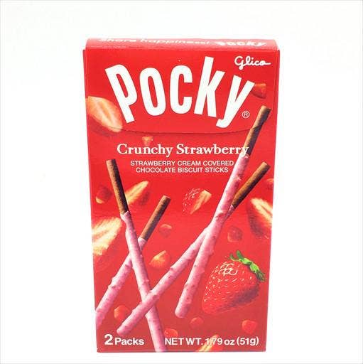 Pocky Crunchy Strawberry Sticks