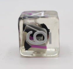 Demisexual Flag RPG Dice Set