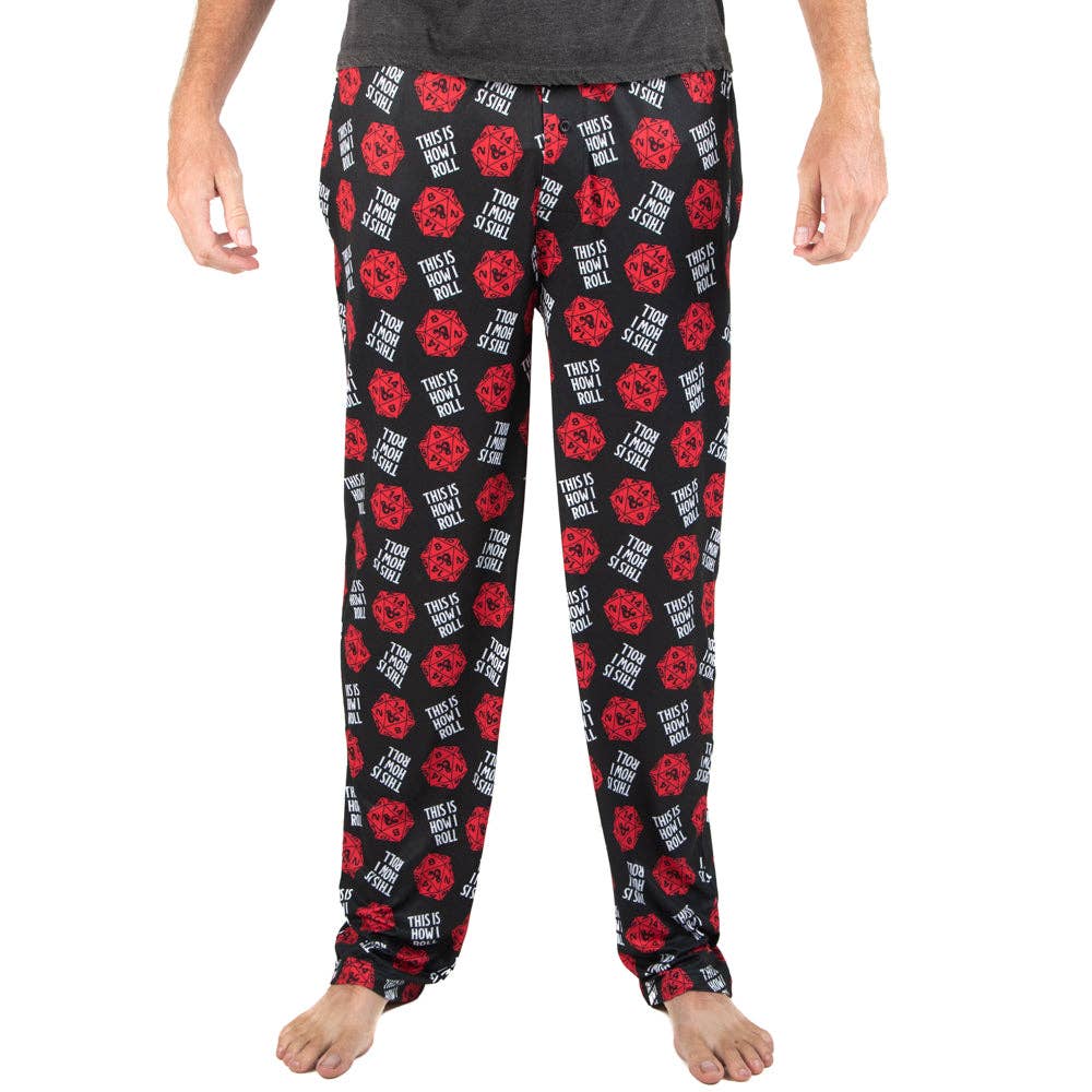 DUNGEONS & DRAGONS AOP Sleep Pajama Pants: M