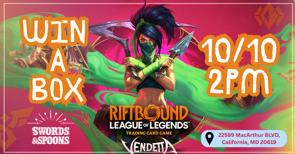 Riftbound Special Win a Box Tournament!