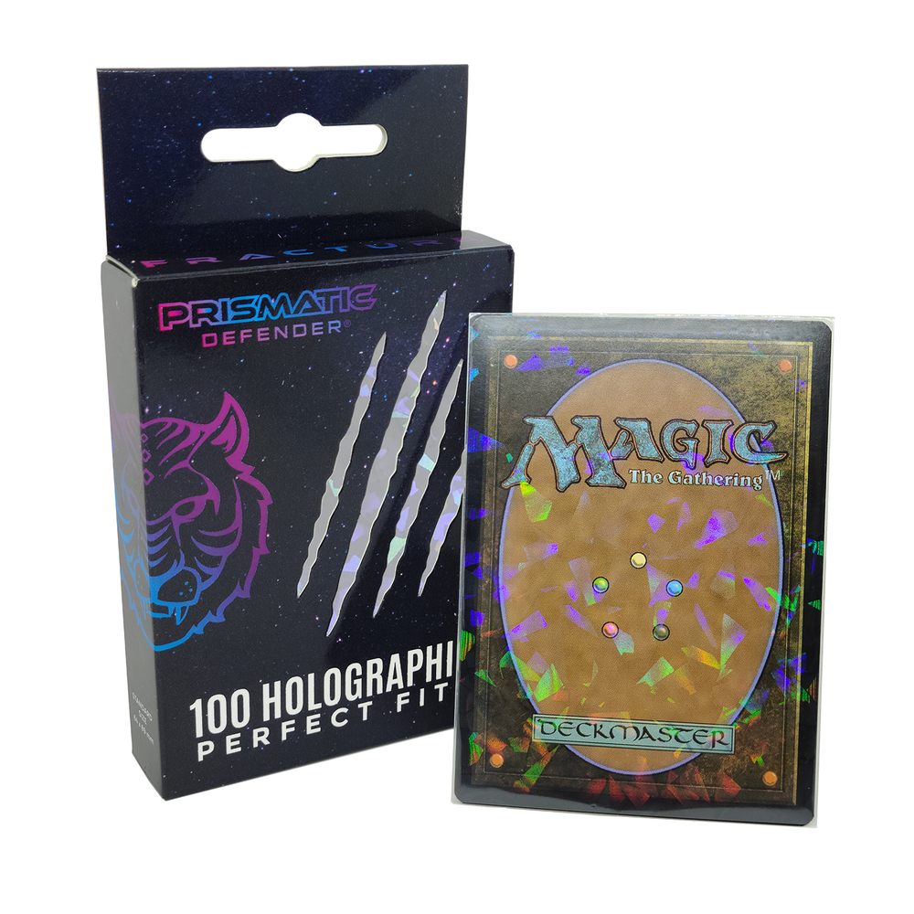 Holo Perfect Fit Sleeves - Standard Size - 5 Foil Designs: Fracture