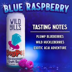 Wild Bill's - Ring Pop Soda Berry Blast Pure Cane Sugar