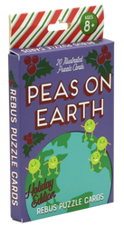 Peas on Earth Holiday Rebus Cards Deluxe Edition