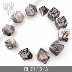 Moon Rocks 7 Dice Set