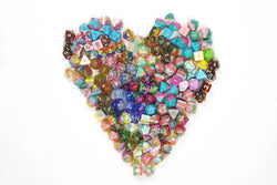 Pride Mystery Dice - Rainbow Themed Dice Sticker & Pin