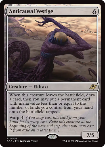Anticausal Vestige [Edge of Eternities]