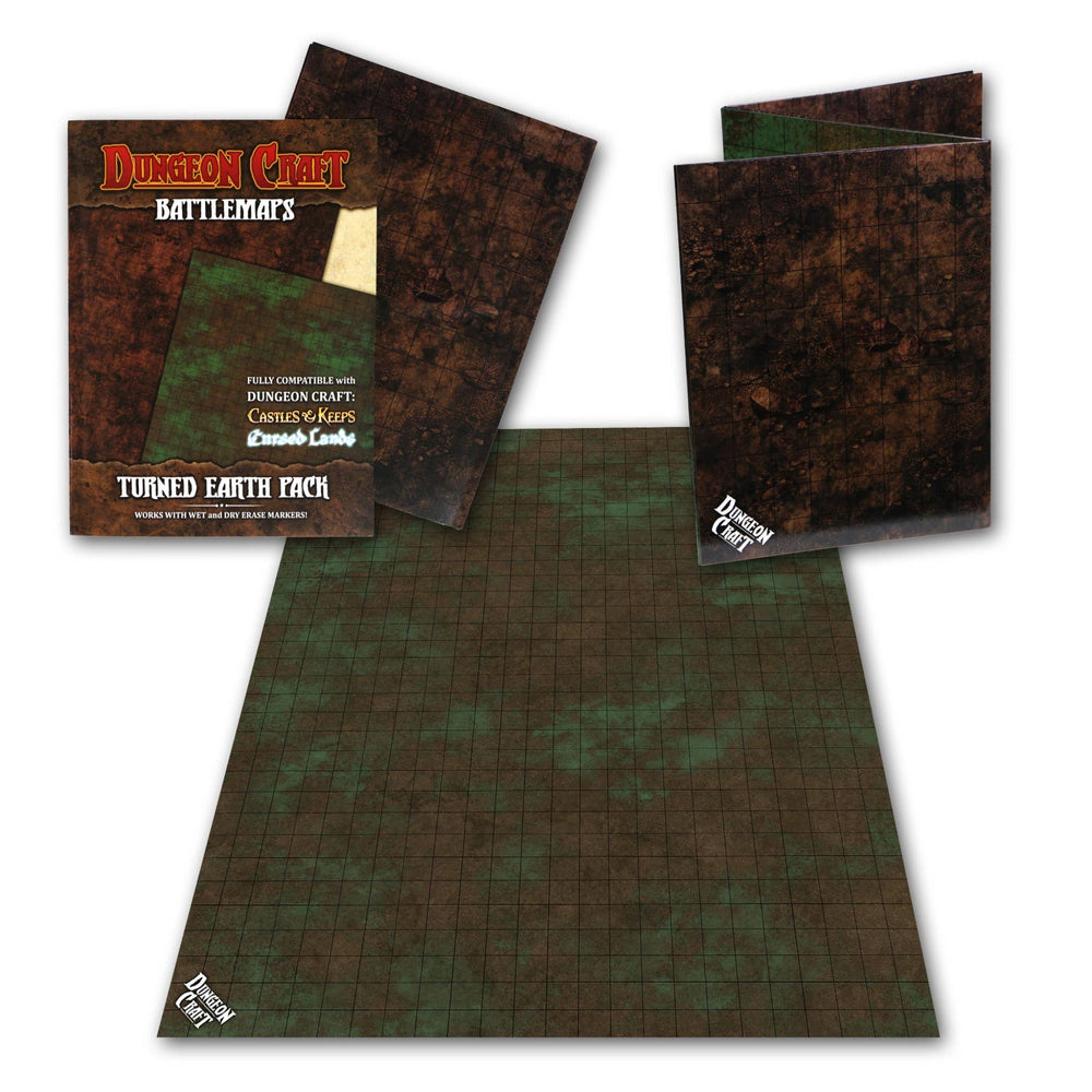 BattleMap – Turned Earth Battle Map for DnD