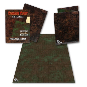 BattleMap – Turned Earth Battle Map for DnD