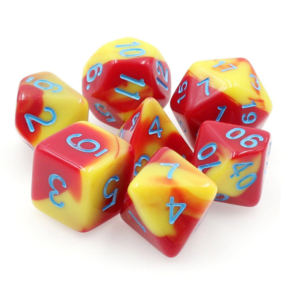 Ketchup & Mustard RPG Dice Set
