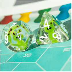 Frog RPG Dice Set