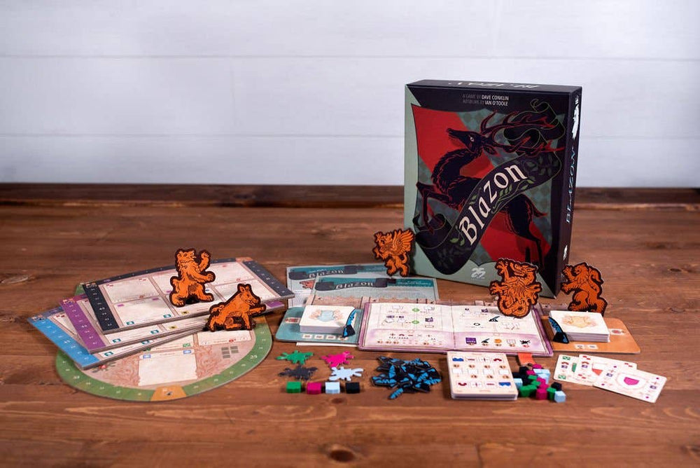 Blazon - Heraldic Shield Design Board Game