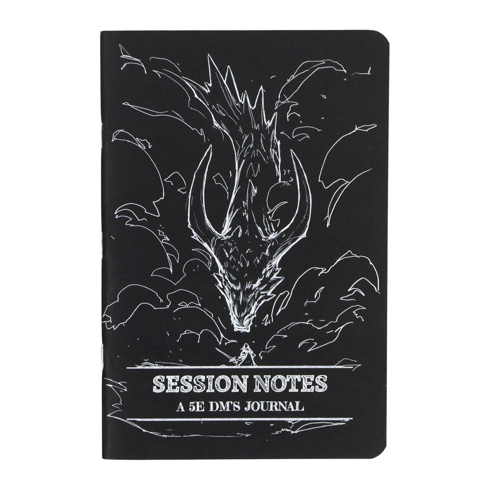 DM Journal Set – RPG Campaign Notebooks for D&D Game Masters: Black