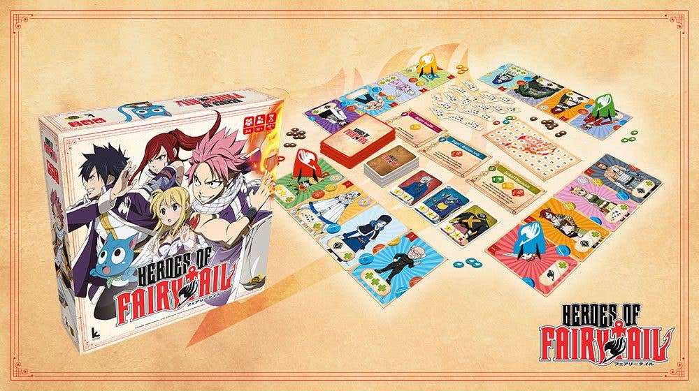 Heroes of Fairy Tail - Boardgame