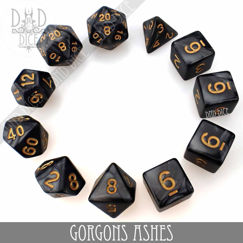 Gorgons Ashes 7 or 11: 7 Dice Set
