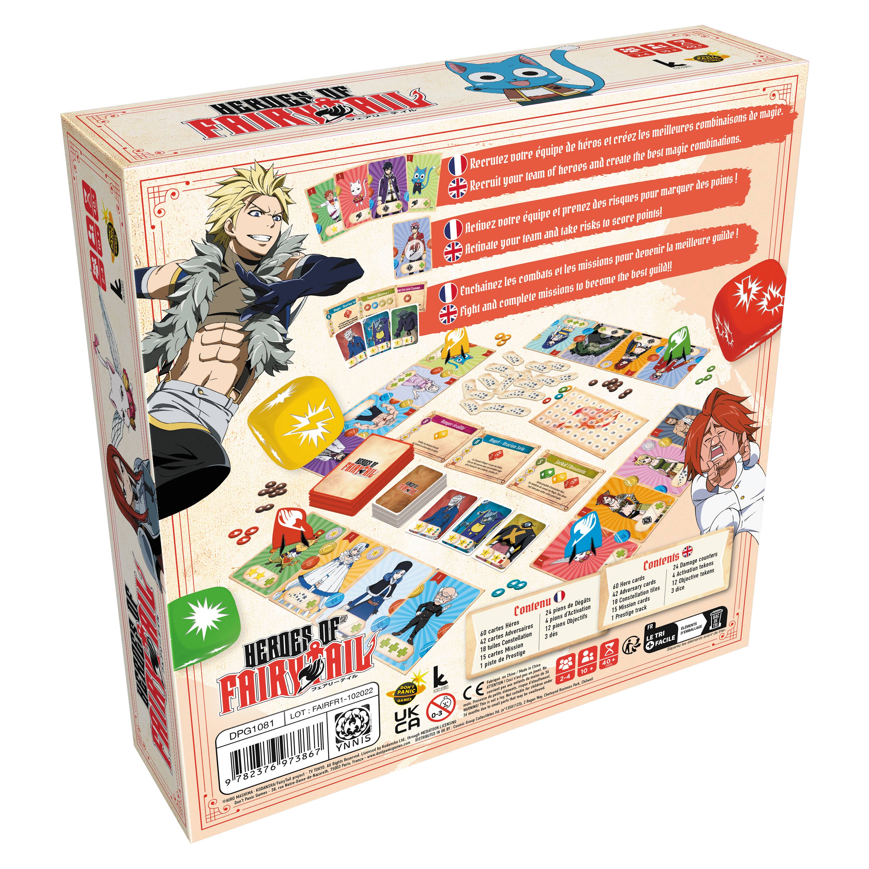 Heroes of Fairy Tail - Boardgame