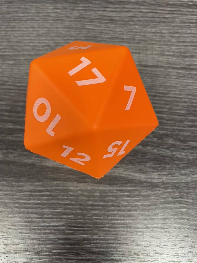 D20 Stress Ball: Black