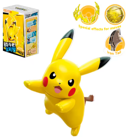 Pokemon Keeppley Battle Series Wave 1 Model Kit Set