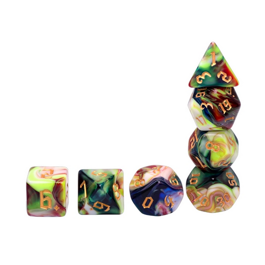 Secret Garden RPG Dice Set