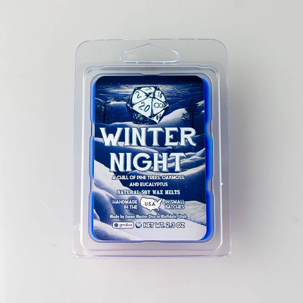 Winter Night Gaming Candle: 8oz