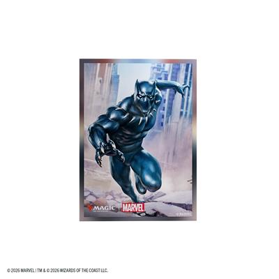 Magic: The Gathering Marvel Premium Art Sleeves - Black Panther
