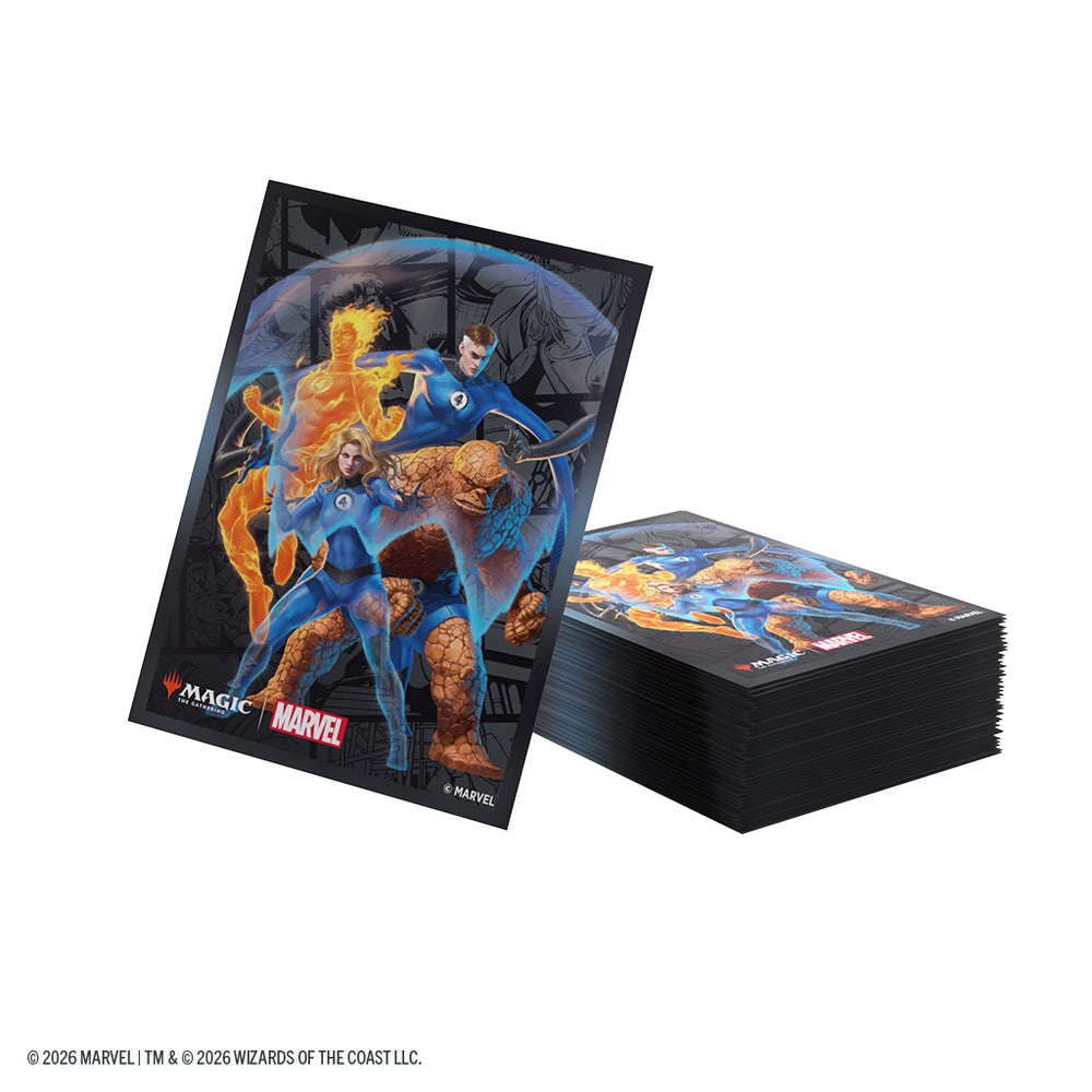 Magic: The Gathering Marvel Premium Art Sleeves - Fantastic Four