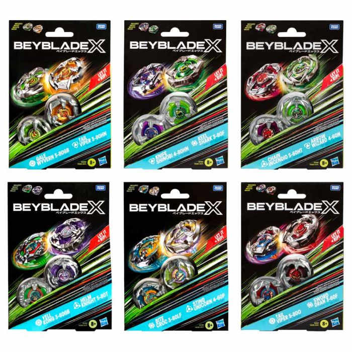 Beyblade X: 2-Pack - Gale/Sword