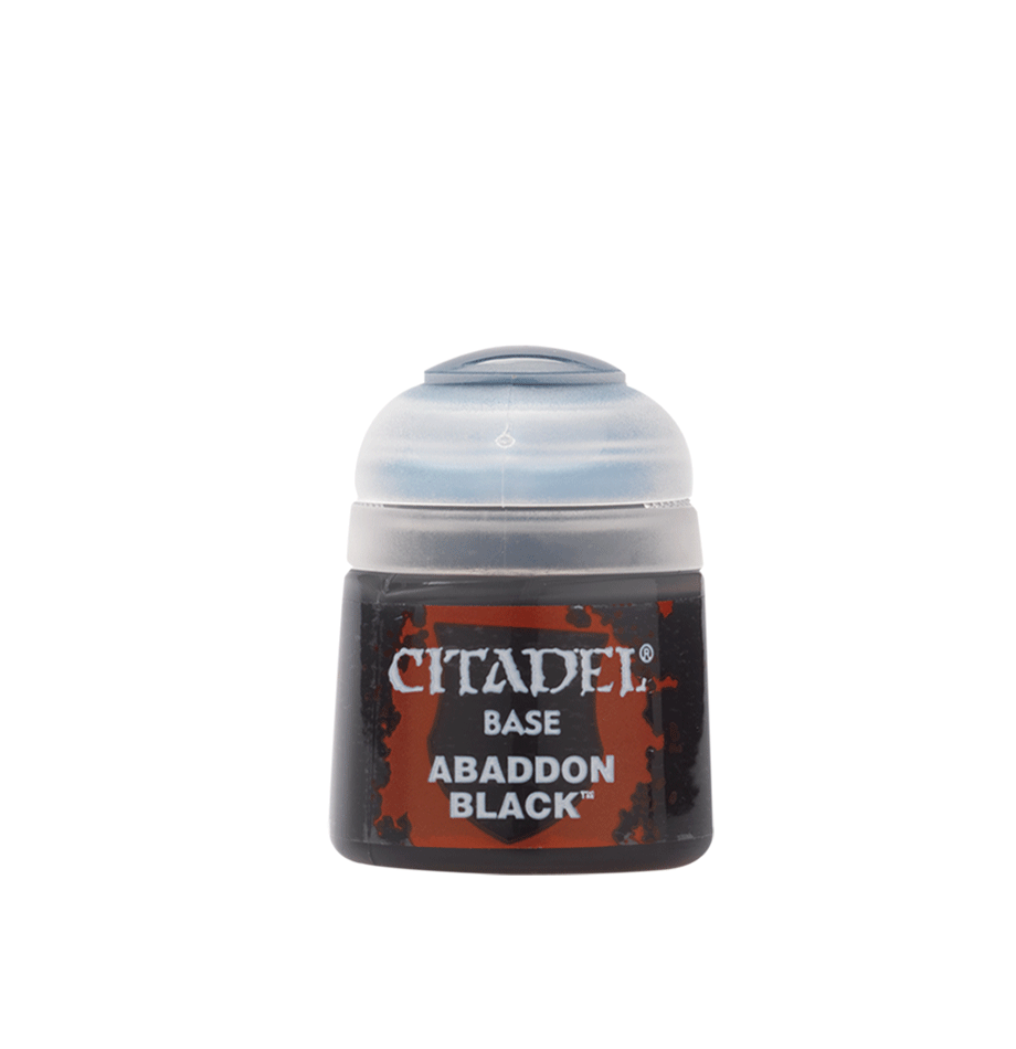 Warhammer Base Paint - Abaddon Black