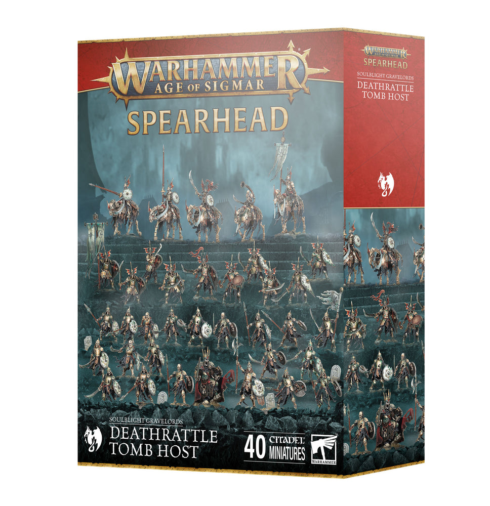 Age of Sigmar Spearhead — Soulblight Gravelords Deathrattle Tomb Host