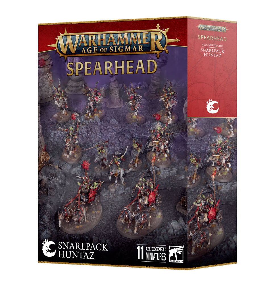 Age of Sigmar Spearhead — Gloomspite Gitz Snarlpack Huntaz