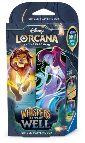 Lorcana - Whispers in the Well Starter Deck (Amber & Emerald)