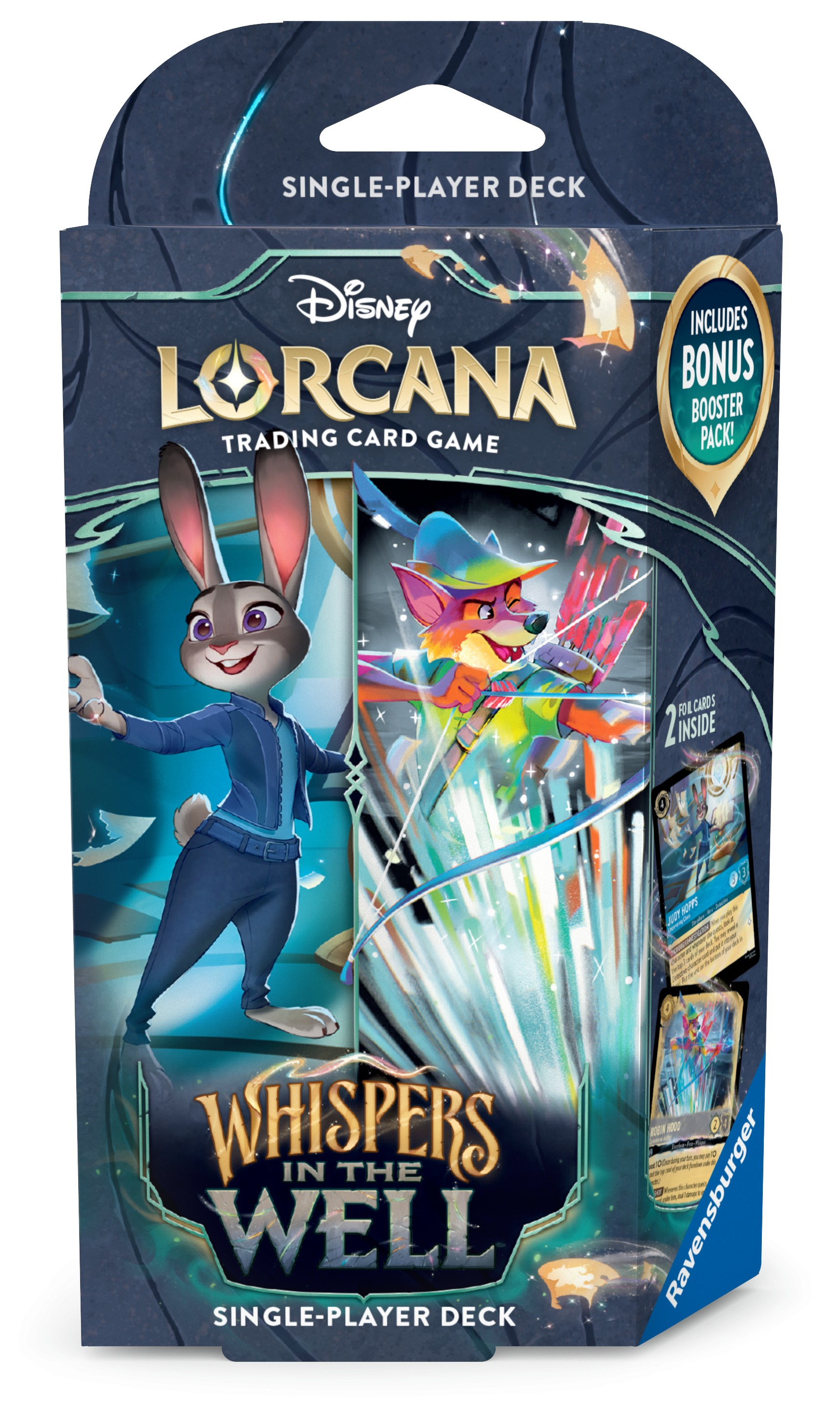 Lorcana - Whispers in the Well Starter Deck (Sapphire & Steel)