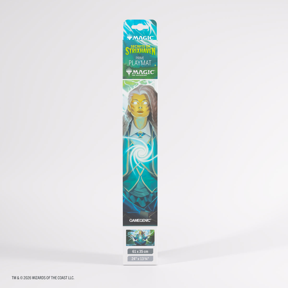 Magic: The Gathering Secrets of Strixhaven Prime Playmat - Tam, Observant Sequencer