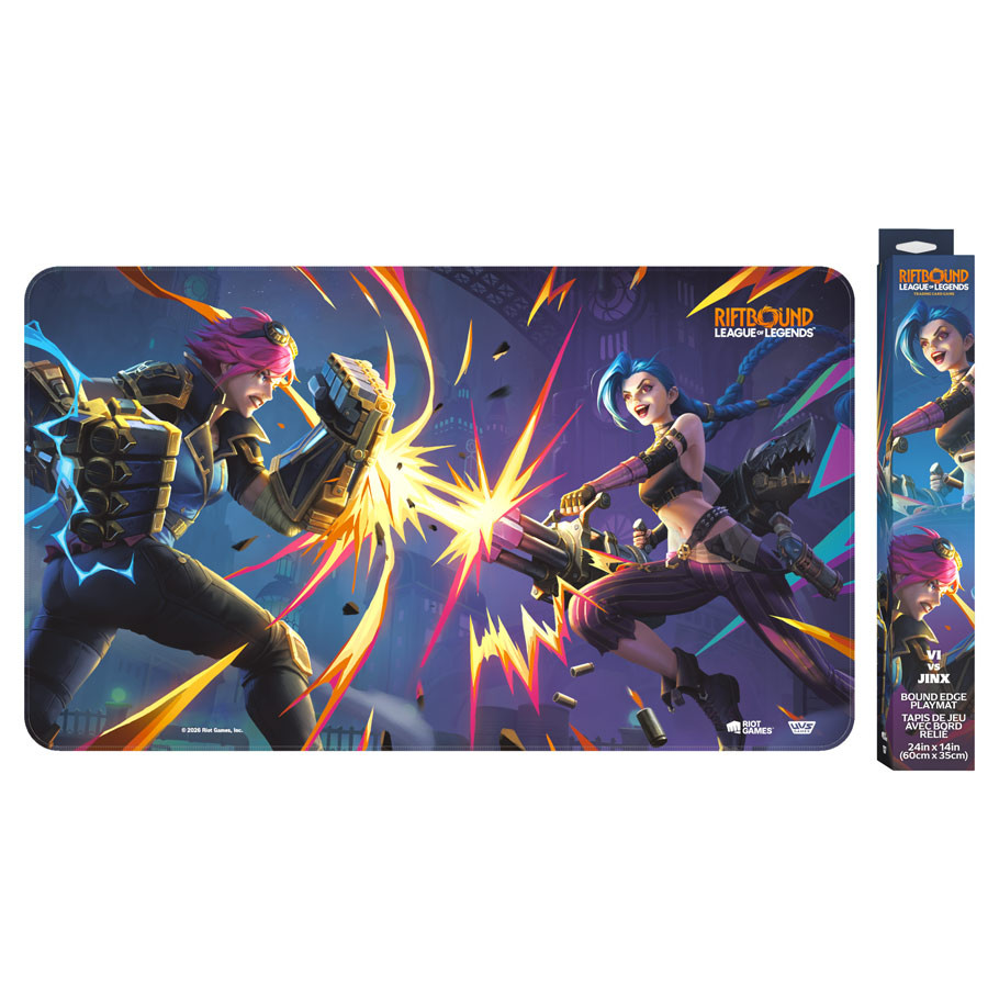 Riftbound Playmat — Vi vs. Jinx