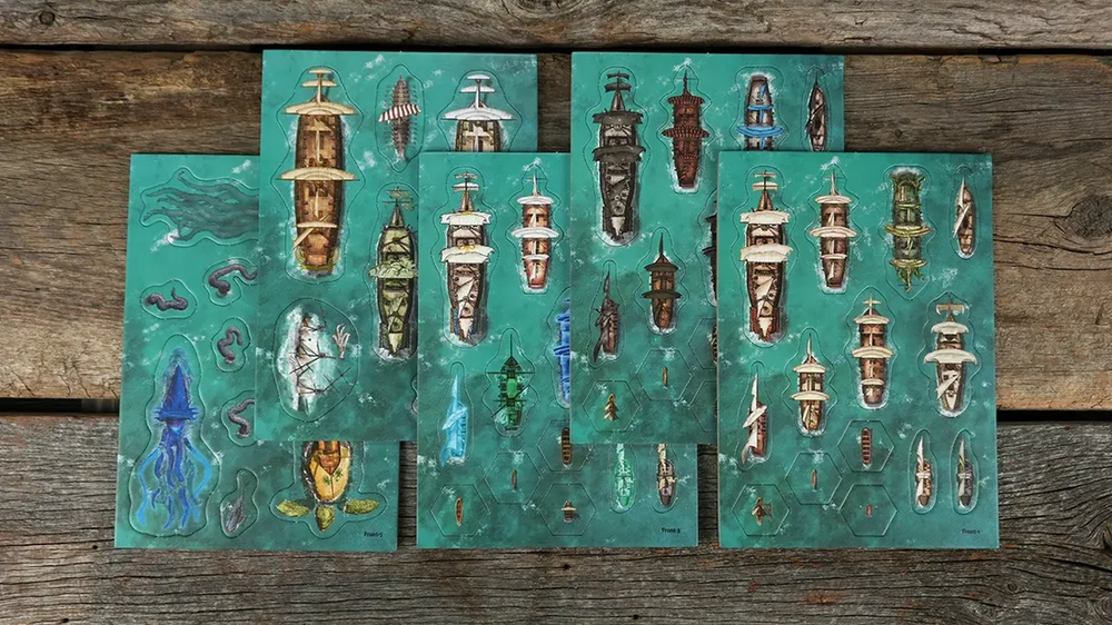 Pirate Borg Tokens — Naval Combat Pack