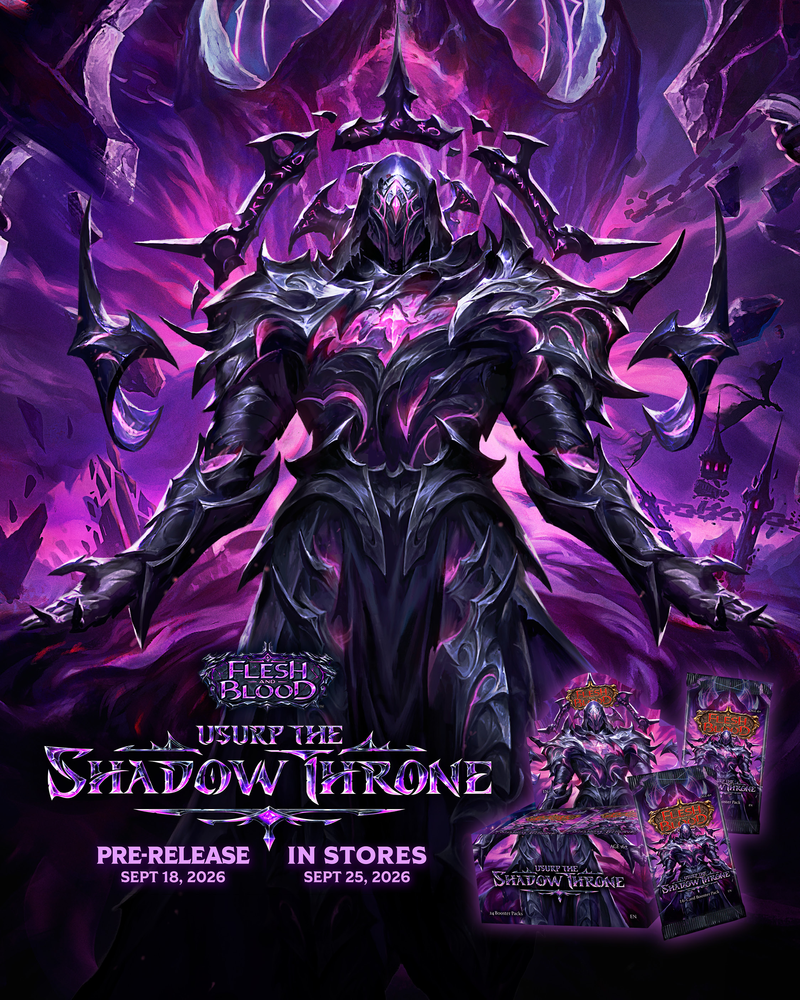Flesh & Blood Usurp the Shadow Throne Prerelease Event