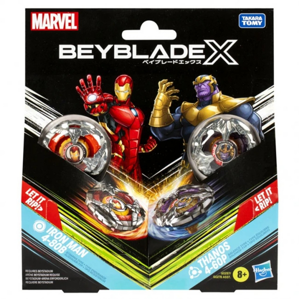 Takara Tomy Limited Edition BX-00 Double Starter Iron Man and Thanos