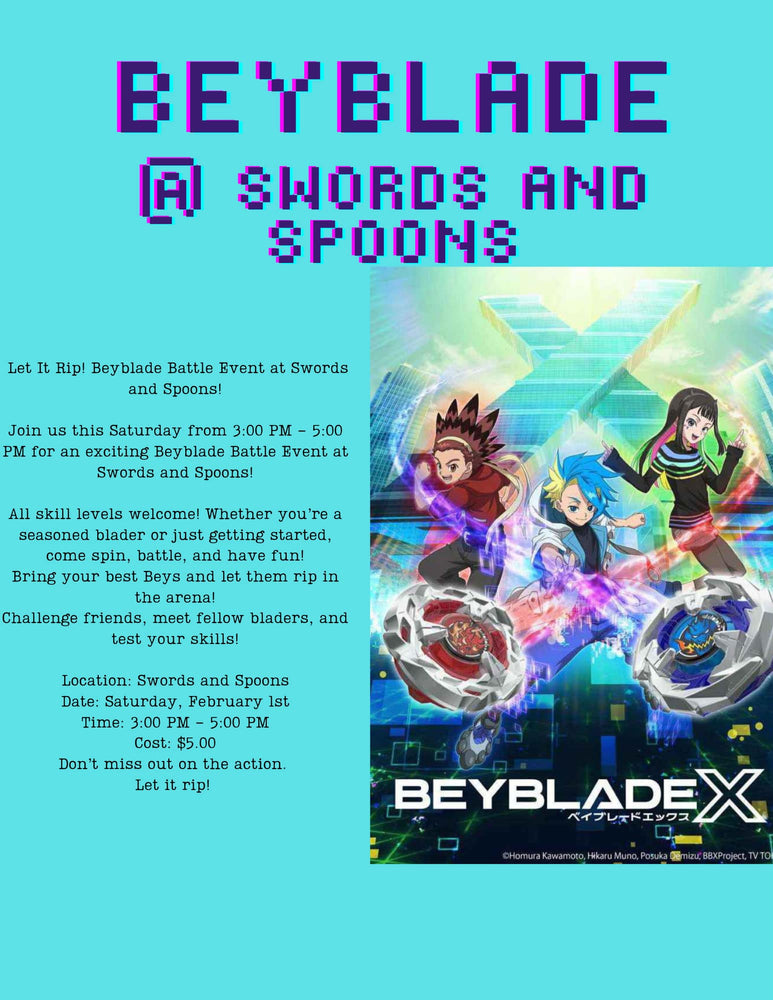 Beyblade Battle Event — February 1st