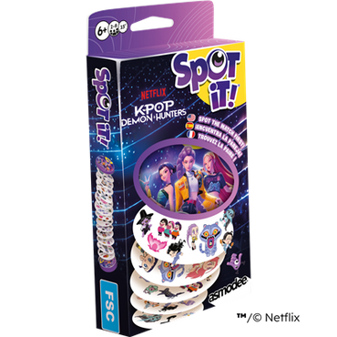 Spot It! K-Pop Demon Hunters (Eco Blister)