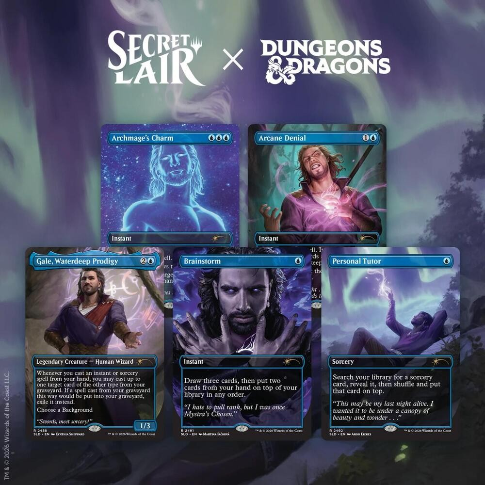 Secret Lair Drop: Secret Lair x Dungeons & Dragons: Gale’s Ambition - Non-Foil Edition - Secret Lair Drop Series (SLD)
