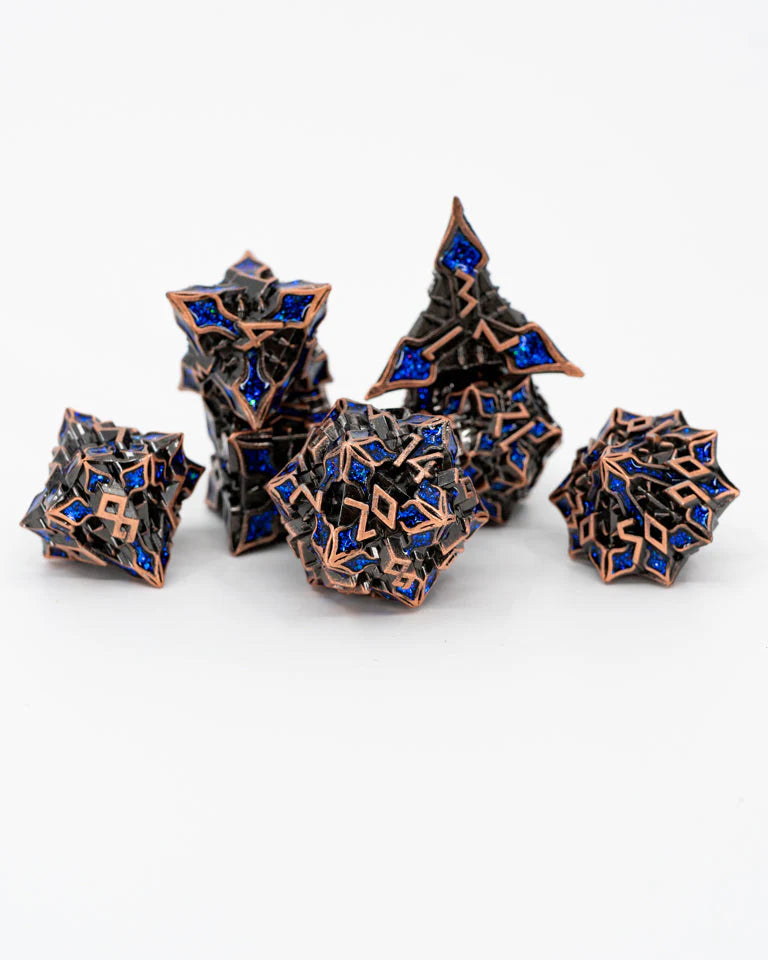 Shrine | 7 Piece Metal Dice Set