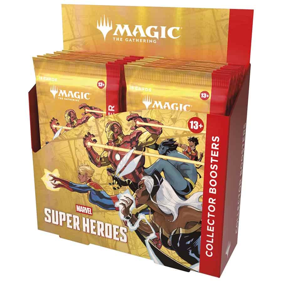 Magic The Gathering - Marvel Super Heroes Collector Booster Box (Pre-Order)
