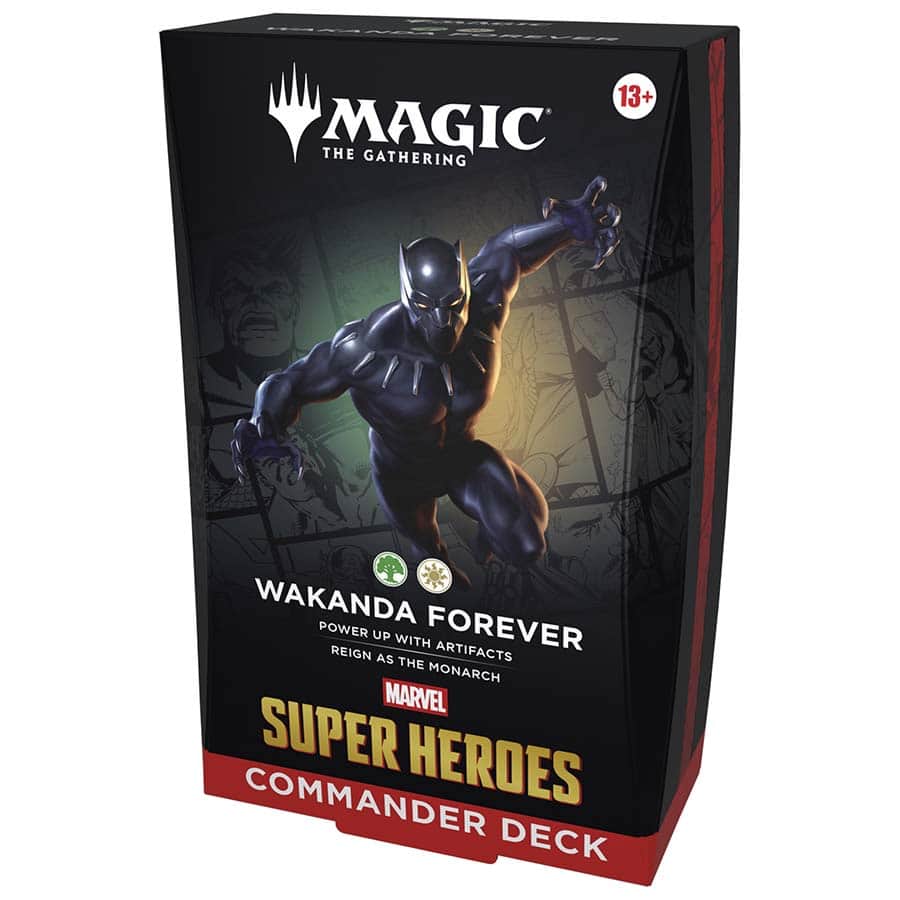 Magic The Gathering - Marvel Super Heroes Commander Deck: Wakanda Forever (Pre-Order)