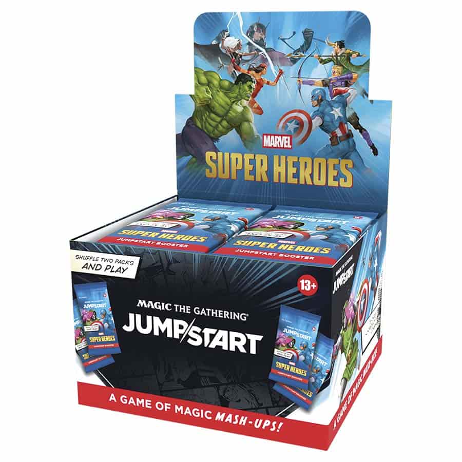 Magic The Gathering - Marvel Super Heroes Jumpstart Booster Box (Pre-Order)