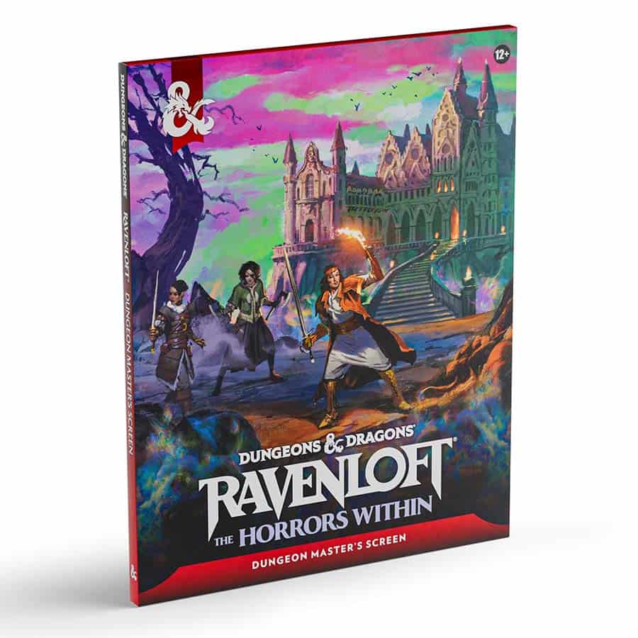 Dungeons & Dragons Ravenloft - The Horrors Within DM Screen