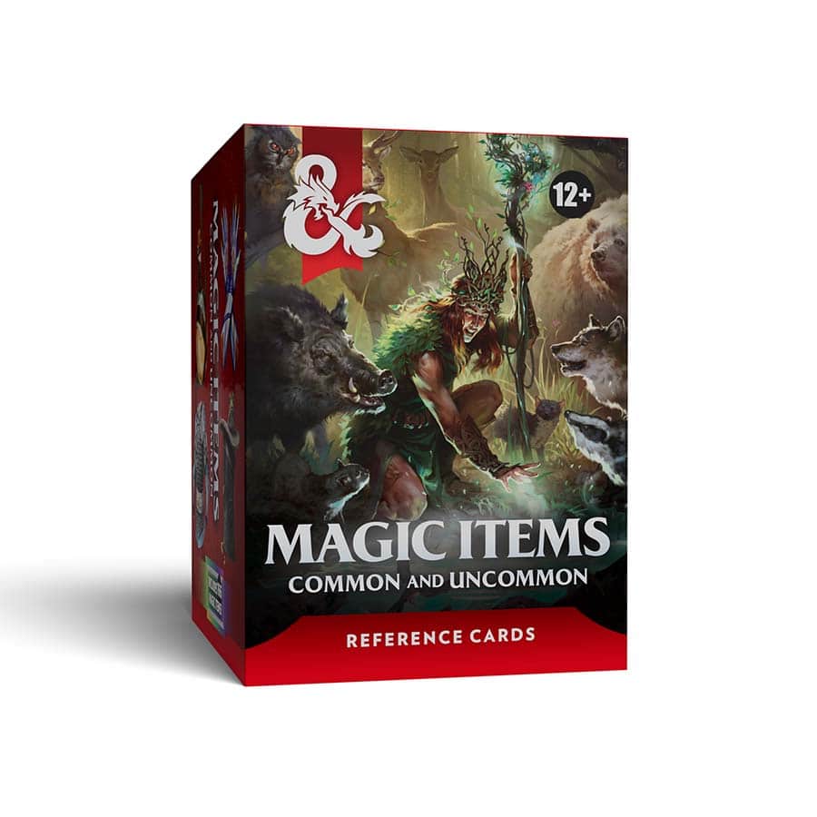Dungeons & Dragons Reference Cards: Trove Magic Items - Common and Uncommon