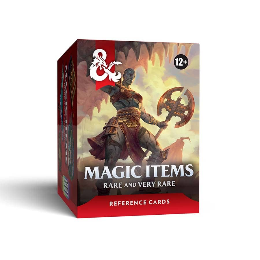 Dungeons & Dragons Reference Cards: Trove Magic Items - Rare and Very Rare